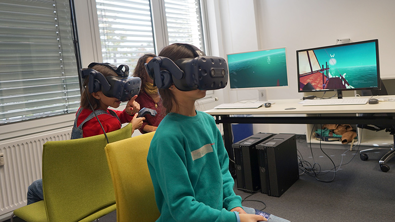 Kindermund tut Wahrheit kund: Eindrücke aus dem Testing des Virtual Reality-Spiels